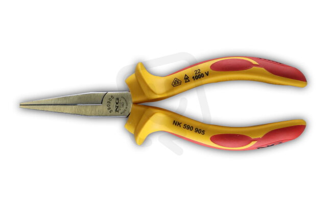 Kleště ploché délka - 160mm, VDE izolace 1000V N.G. ELEKTRO NK 590 905