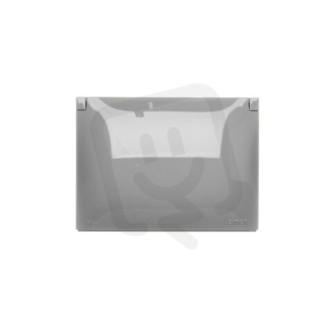 Zásuvka silová typ F kompaktní 2 násobná