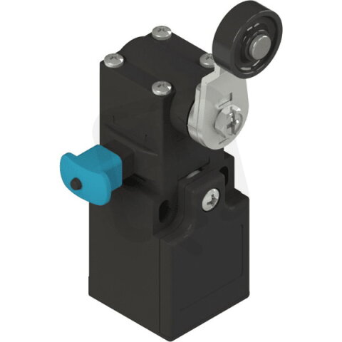 Koncový spínač s kladkou a rolnou - M16x