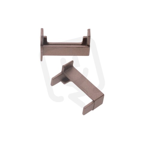 Pár koncovek profilu 2SP-B bronzové T-LED 096660