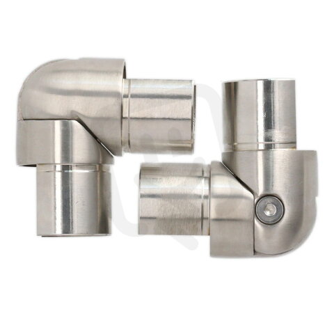 Kloubová spojka madla B o 90-180°, mater