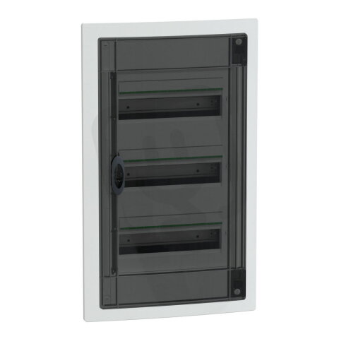 Rozvodnice PrismaSet zapuštěná 39M (3x13) kouřové dveře SCHNEIDER LVSXP313