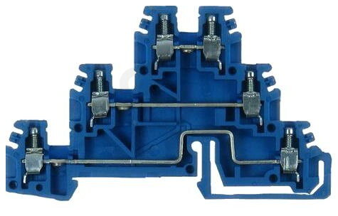 Řadová svorka patrová TLD.2 modrá (Ex) MOREK TL300