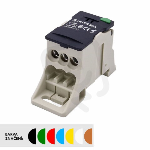 distribuční blok LK DTB 35-A ČN ELEKTRO BEČOV ULK035.20