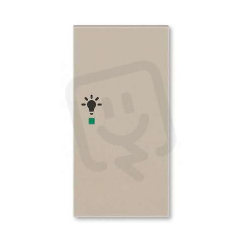 ABB Levit Kryt 2násobný pravý symbol osvětlení macchiato 6220H-A02201 18