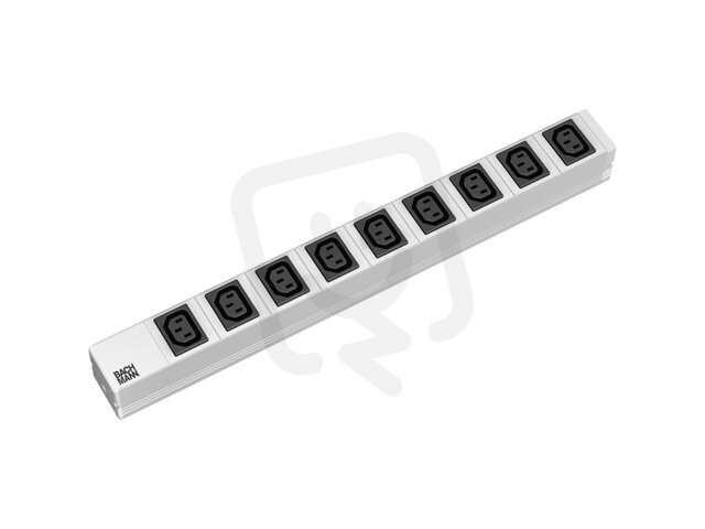 Bachman 333.539 19'' 1U 9xIEC power 2,0m CEE7/7