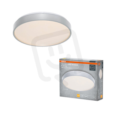 CEILING LUXO SILVER SENSOR ? 32 cm 18W 3000K IP20 SILVER OSRAM 4099854651670