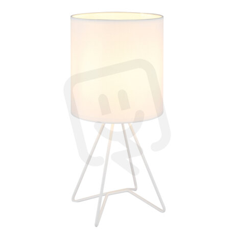 Stolní lampa TAMIAN bílá 1x E14, max. 40W 230V GLOBO 21734W