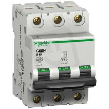 Schneider 24088 C60N jistič 3P 6A B