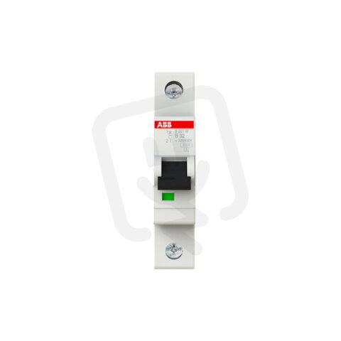 S201M-B32 1 fázový jistič 32 A char. B 10kA ABB 2CDS271001R0325
