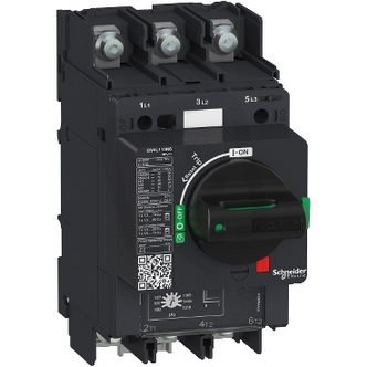 Motorový jistič magnetická sp. 115A 50kA oka SCHNEIDER GV4L115N6