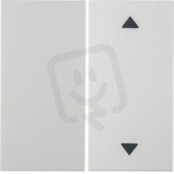 Kolébka, dělená pro EnOcean, bezdrátový modul, S.1/B.x, KNX, bílá, mat 24121309