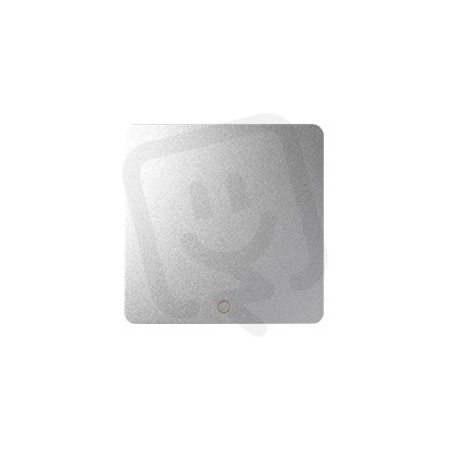 Kontakt Simon 82895-93 Kryt pro bezdrátový vysílač ON / OFF, hliník