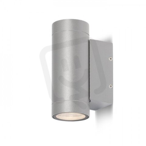 MIZZI II stříbrnošedá 230V GU10 2x35W IP54 RENDL R10553