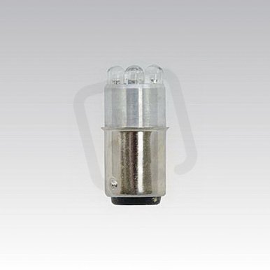 MULTILED   12V AC/DC  BA15d BÍLÁ