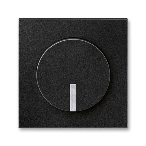 Kryt stmívače s krátkocestným ovl 3299M-A00100 74 onyx/titanová Neo ABB