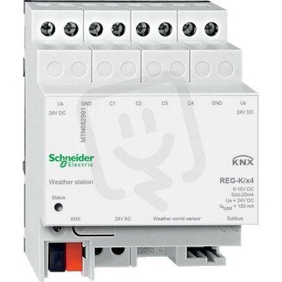 KNX meteorologická stanice REG-K/4-násobná SCHNEIDER MTN682991