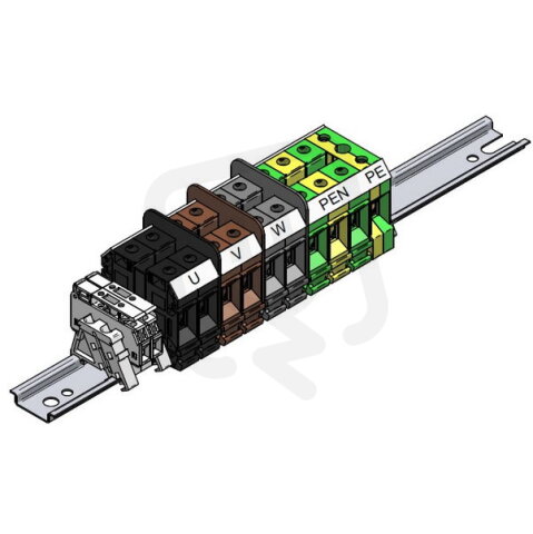Stožárová výzbroj SV 9.35.4/2 (dva nosiče pojistek) ELEKTRO BEČOV H126215