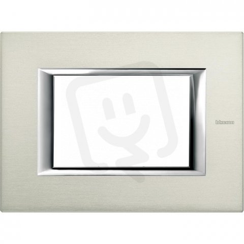 Legrand HA4803XC BTAX RÁMEČEK 3M HLIN.BROUŠENÝ