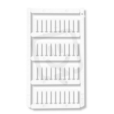 Multikarta pro vodiče KE1-NS 4x18 - bez popisu (40ks štítků) G0814900