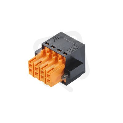Zásuvný konektor DPS B2L 3.50/16/180FQV8 SN BK BX PRT WEIDMÜLLER 1290790000