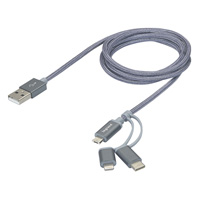 KABEL 3V1 MICROUSB/USBC/LIGHT LEGRAND 050693