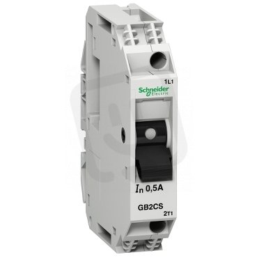 Jistič ovládacích obvodů 1P 0.5A Icu 50kA/240V SCHNEIDER GB2CS05
