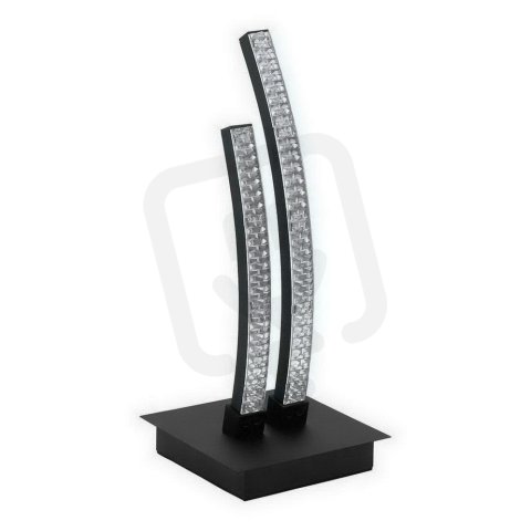 Stolní svítidlo LEJIAS LED černá/transparentní 8W IP20 EGLO 99804