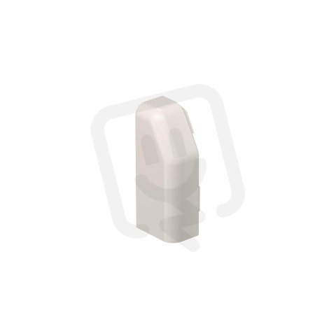 OBO SL ESli2050 cws Koncový díl levý  krémová bílá Polyvinylchlorid PVC