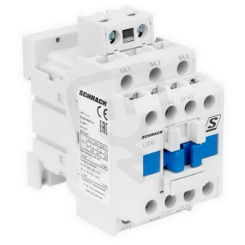 Stykač 3pólový CUBICO Classic, 5,5kW, 12A, 1Z+1R, 230VAC SCHRACK LZDC12B3--