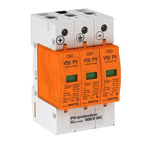 OBO 5093623 Svodič přepětí V50-B+C 3-PH600