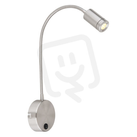Nástěnné svítidlo MILLY nikl LED 3W 230V, 180lm, 3000K GLOBO 57311N