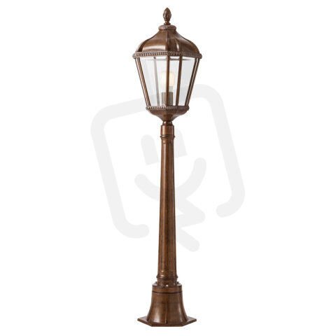 Sloupkové svítidlo ESSEN ST H120 E27 1X70W IP44 BR REDO 9661