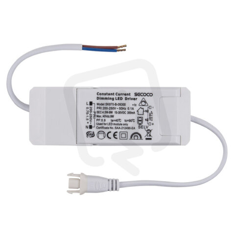 Stmívatelný driver Triac 9W, PF 0,9, výs MCLED ML-419.048.33.0