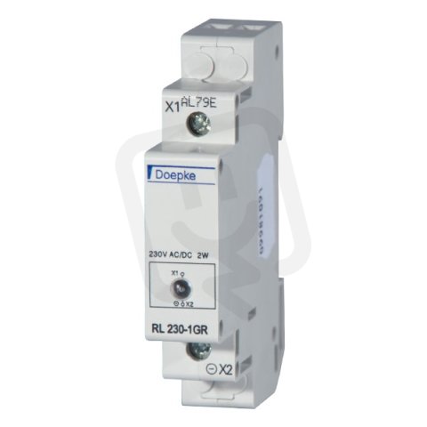 Signálka RL 230-1GR LED zelená, 230V AC DOEPKE 09981091
