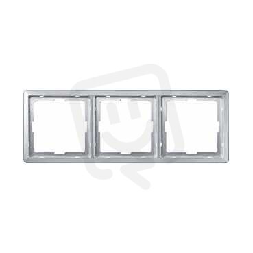 Schneider MTN481360 Rámeček Artec, trojnásobný, Aluminium