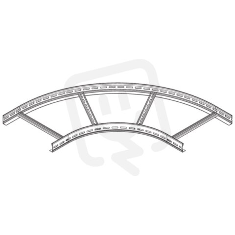 Kabelleiter-Bogen PUK GROUP LGIB 60-40F