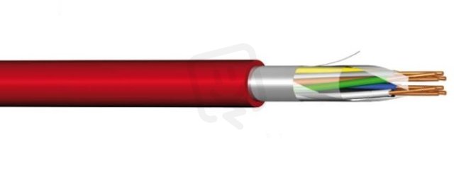 Kabel J-Y(St)Y 1x2x0,8 rudá (JYSTY) (PREKL1000)