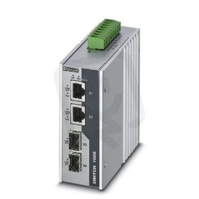 FL SWITCH 1000T-2POE-GT-2SFP Ethernet Switch s Power-over-Ethernet+ 1026765