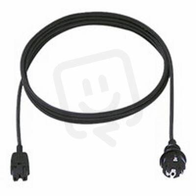 Bachman 372.184 supply cable H05RR-F 3G1.00 2m, bk, 32/Typee789