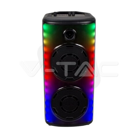 600W Rechargeable Speaker With 1 Wired M V-TAC SKU7677