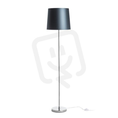 NYC/CONNY 35 stojanová Monaco petrolejová/stříbrné PVC/chrom 230V E27 11W R14078