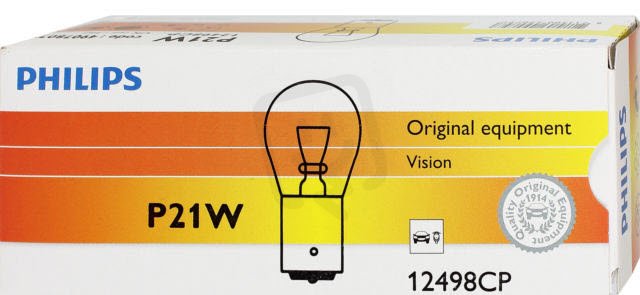 Autožárovka 12498 CP P21W 12V 21W BA15S ST