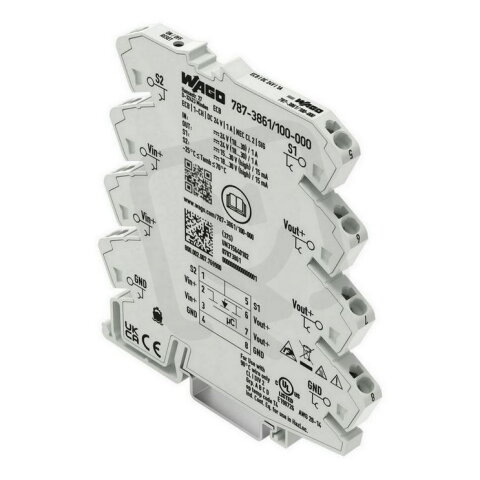 Elektronický jistič, 1kanál., Vstupní napětí 24 V DC WAGO 787-3861/100-000
