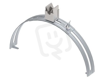 Držák vedení na hřebenáče KLIK, drát 8mm, L200-280mm, StZn/Inox GROMTOR 407112