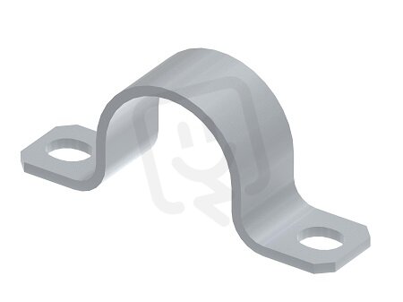 Držák instalační trubky pro hromosvod, trubka průměr 20mm, StZn GROMTOR 316112