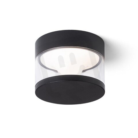 BRENDA přisazená černá  230V LED LED 9W IP65  3000K RENDL R14202