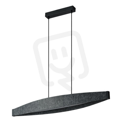 Decor Flat Felt Pendant 23W 830 Dark Grey OSRAM 4058075847507