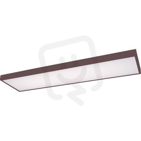 Stropní a nástěnné svítidlo Quatro panel S 1200x300 hnědá 3x28W IP20 G5