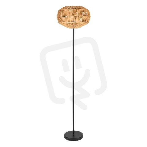 Stojací lampa SHELDON E27 40W IP20 černá EGLO 44146